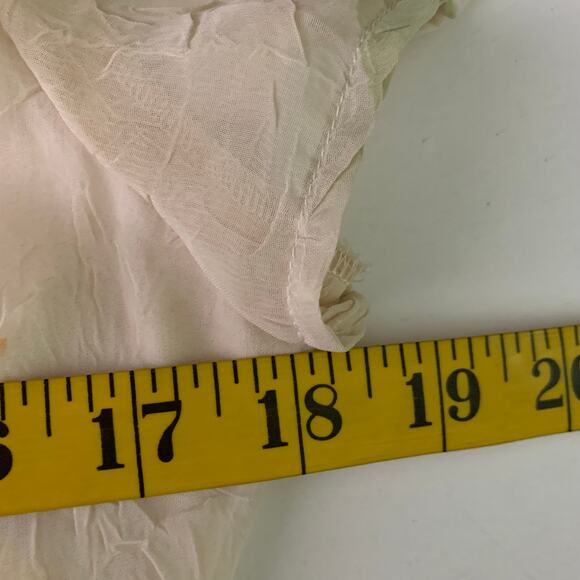 J.B.S. LTD Dress 6 Vintage 90's Y2K Scoop Neck Cap Sleeve Textured Floral Maxi - Picture 12 of 13